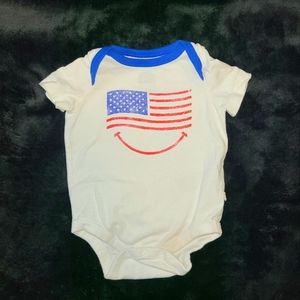Baby Gap Flag Onsie